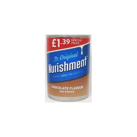 Nurishment Chocolate Flavour Can 370ml