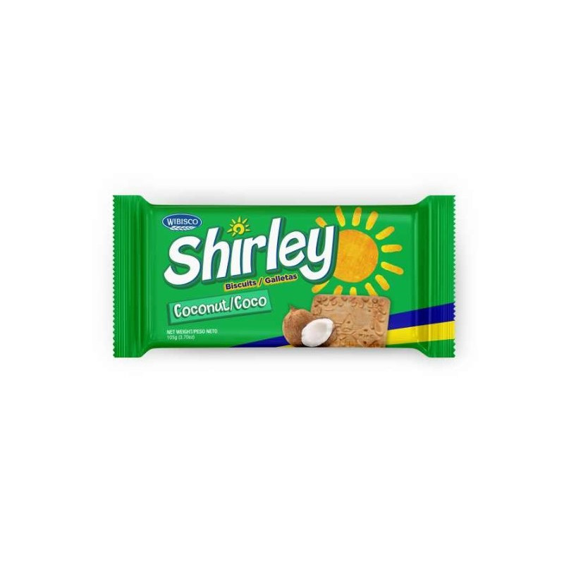 Shirley Coconut / Coco 105g by Wibsco Shirley Coconut / Coco 105g by Wibsco