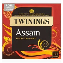 Twinings Assam Strong & Malty Tea 200g (80 Tea Bags)