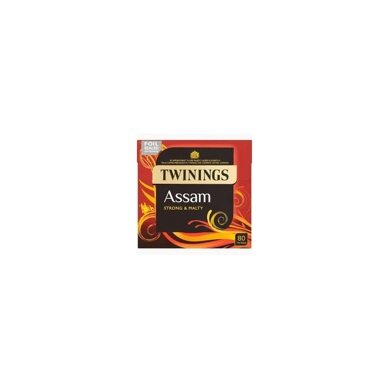 Twinings Assam Strong & Malty Tea 200g (80 Bags) - Delivered in Dubai & UAE by OJAMEA.COM