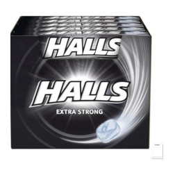 Halls Extra Strong 33.5g [4 pieces]