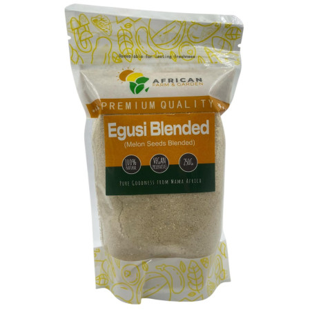 AGF AFG Egusi (blended Melon Seed) 250g by African Farm & Gardens