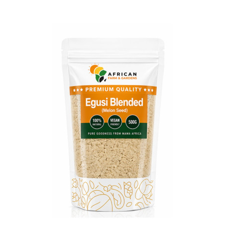 AFG Egusi (Blended Melon Seed) 500g by African Farm & Gardens