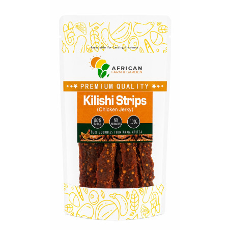 Chicken Kilishi 100g by African Farm & Gardens (AFG)- Premium Spicy...