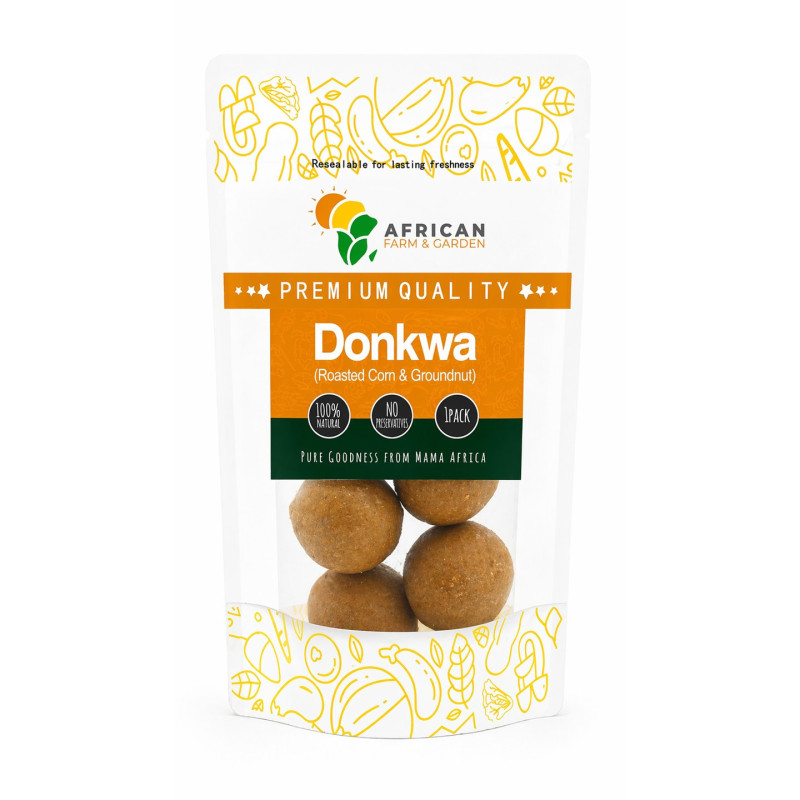 Donkwa [Roasted Corn & Groundnut] 190g by African Farm & Gardens (AFG)
