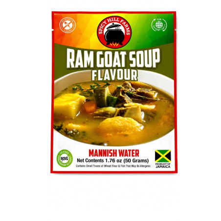Spicy Hill Farms Ram Goat Soup Flavour Mannish Water 50g