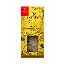 Kericho Gold Ginger Cardamom, Clover & Cassia [15Tea Bags]