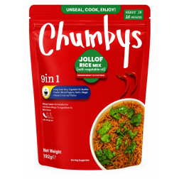 Chumbys Jollof Rice Mix Vegetable oil 192g