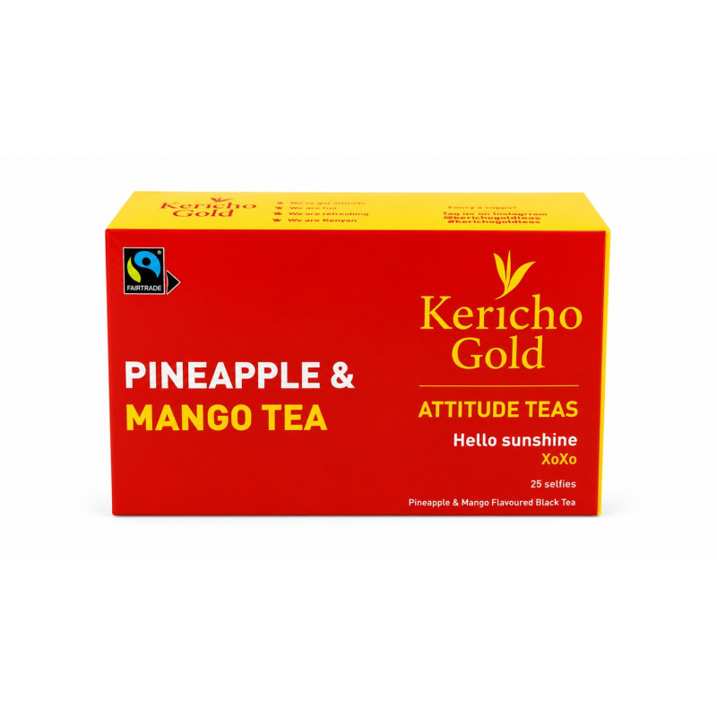 Kericho Gold Attitude Teas Pineapple & Mango Tea Awaken your senses ...