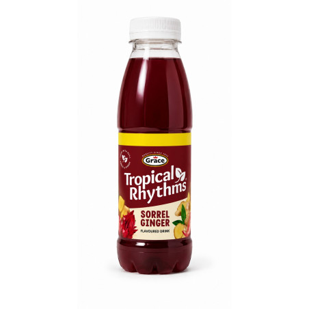 Tropical Rhythms Sorrel Ginger 330ml PET by Grace