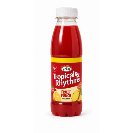 Tropical Rhythms Fruit Punch 330ml pet by Grace