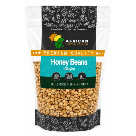 Honey Beans (Oloyin) 1kg by African Farm & Gardens (AFG)