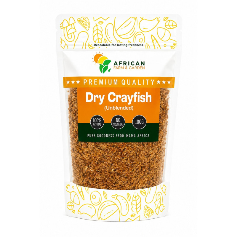 Dry Crayfish (Crawfish) 100g by African Farm & Gardens (AFG)