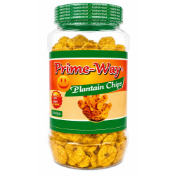Prime-Way Spicy Unripe Plantain Chips 350g