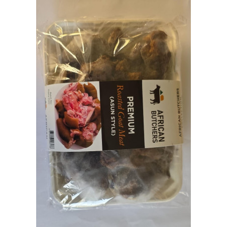 Premium Roasted Goat Meat [Asun Style] 360G By African Butchers
