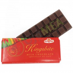 Kingsbite Milk Chocolate 100 g