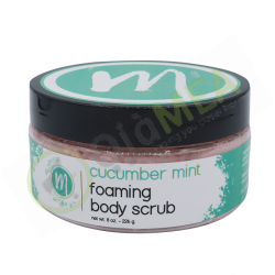 Cucumber Mint Body Scrub 8 oz