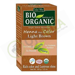 Henna Hair Colour light brown