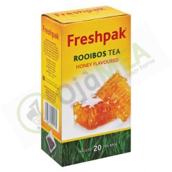 freshpak rooibos tea honey 20s