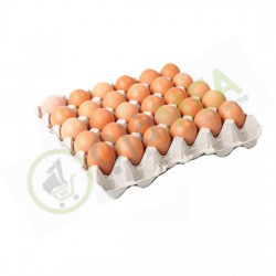 Eggs Crate of 12 (brown)