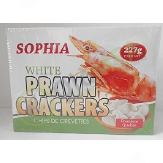 SOPHIA WHITE PRAWN CRACKERS...