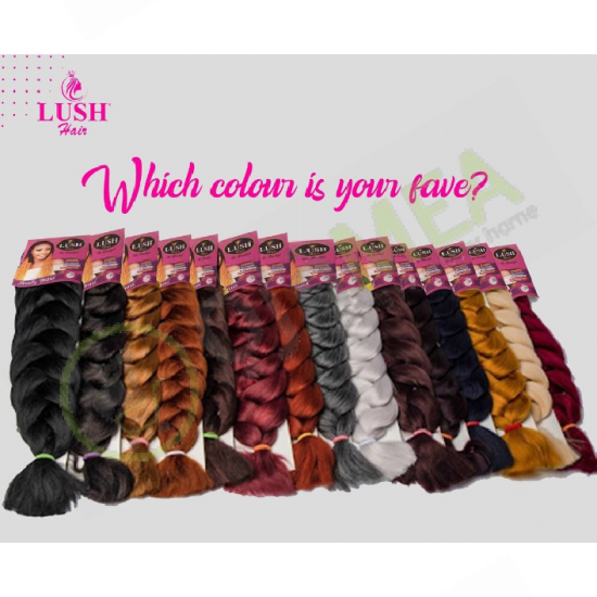 Lush Wow Braids Extension (colours) 1pieces