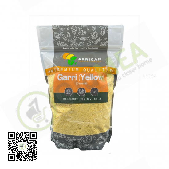 Yellow Garri 1kg by African...