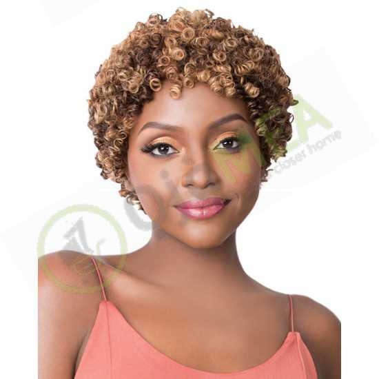 Short Length Curly Wavy...