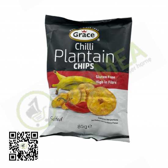 Grace Chili Plantain Chips 85g