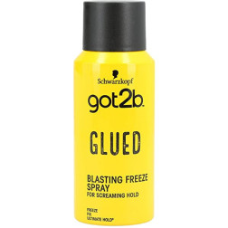 Extreme strong hold spray for all hair types. The got2b Blast Freez...