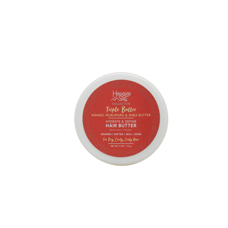 Hawaiian Silky Triple Butter Hydrate & Define Hair Butter 4oz