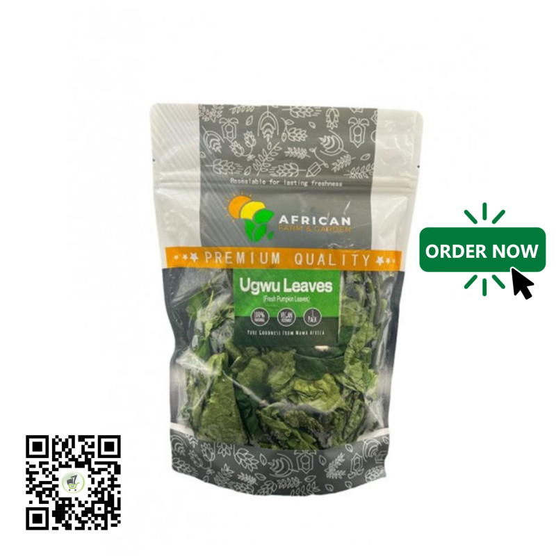 Fresh Ugwu (Pumpkin Leaves)  by African Farm & Gardens (AFG)