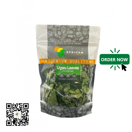 Add authentic flavor to your meals with Fresh Ugwu (Pumpkin Leaves)...