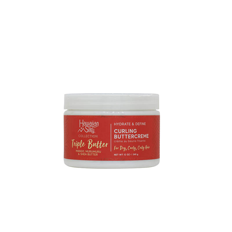 Hawaiian Silky Triple Butter Hydrate & Define Curling Buttercreme 12oz
