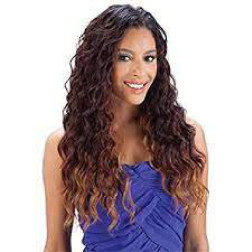 Que MALAYSIAN LOOSE WAVE 7PCS Human Hair Blended Weave