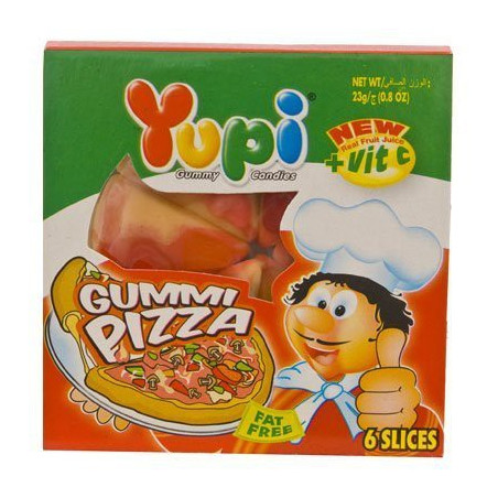 Yupi gummy pizza