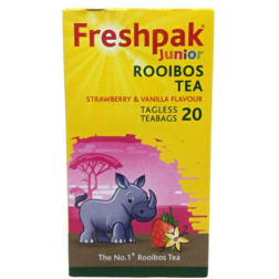 Rooibos kids teabags FreshPack junior strawbeery and vanilla