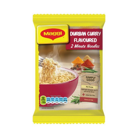 Maggi 2 minute noodles durban curry flavour