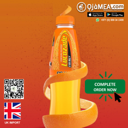 Lucozade Energy Drink Orange 500ml - Refreshing UK Classic Boost