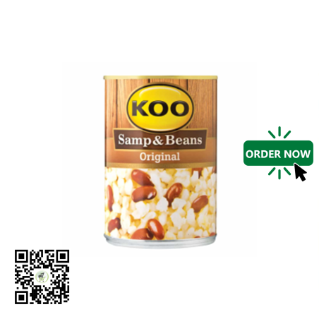 Koo canned samp & beans 410g