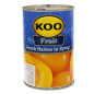 koo canned fruit peaches 410g