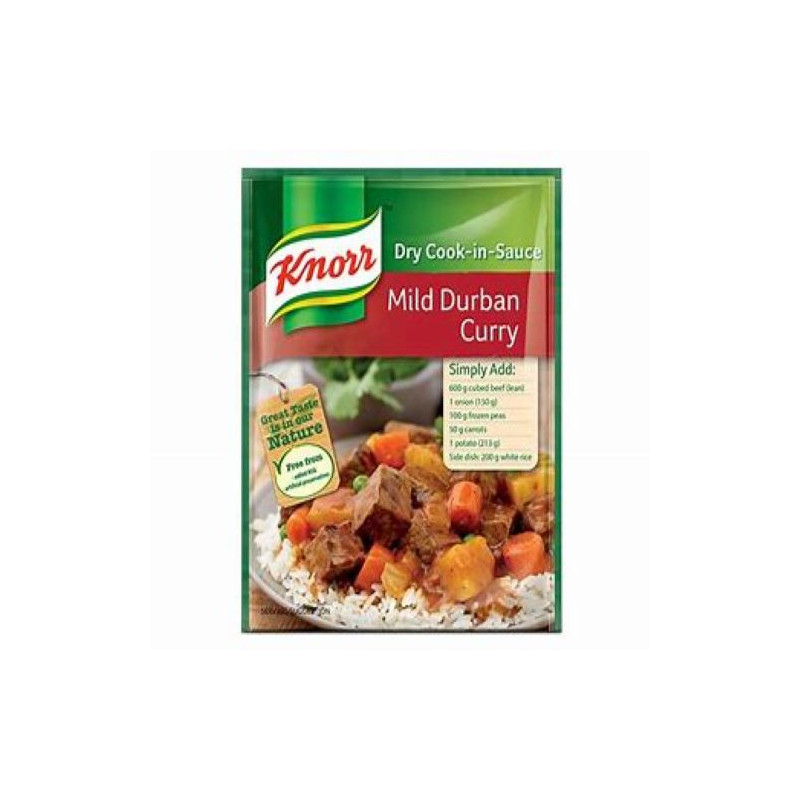 Knorr Cook In Sauce Durban Curry 58g