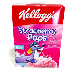 Kelloggs Strawberry Pops 350G