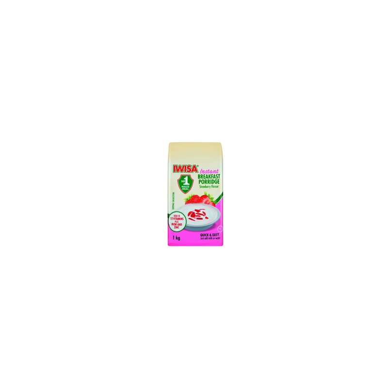 Iwisa Instant Porridge 1Kg Strawberry