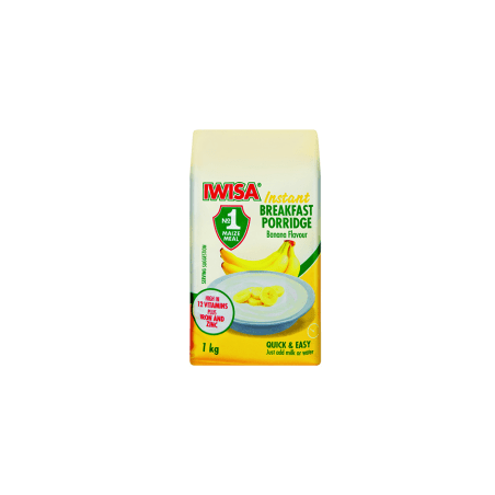 Iwisa Instant Porridge 1Kg Banana