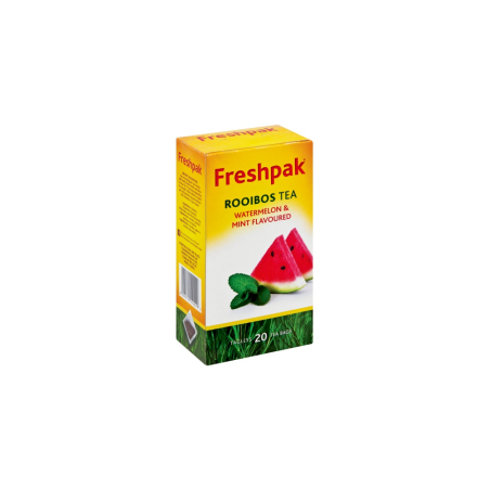 freshpak rooibos tea watermelon and mint 20s