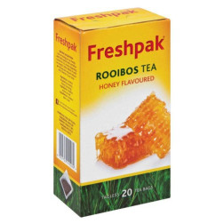 freshpak rooibos tea honey 20s