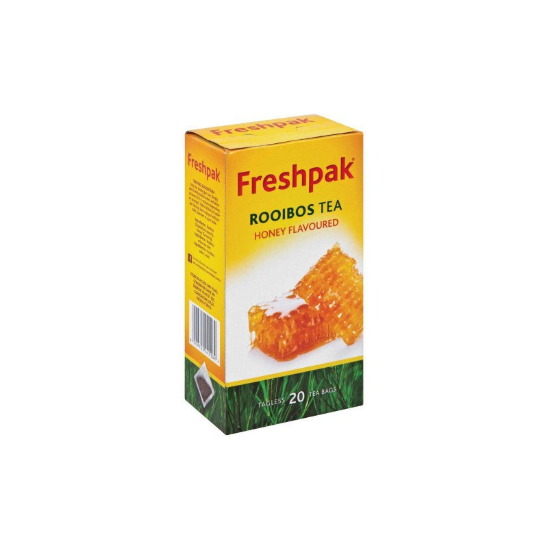 freshpak rooibos tea honey 20s