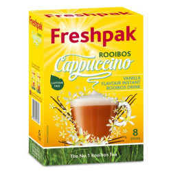 freshpak rooibos cappuccino cocoa instant rooibos 8s
