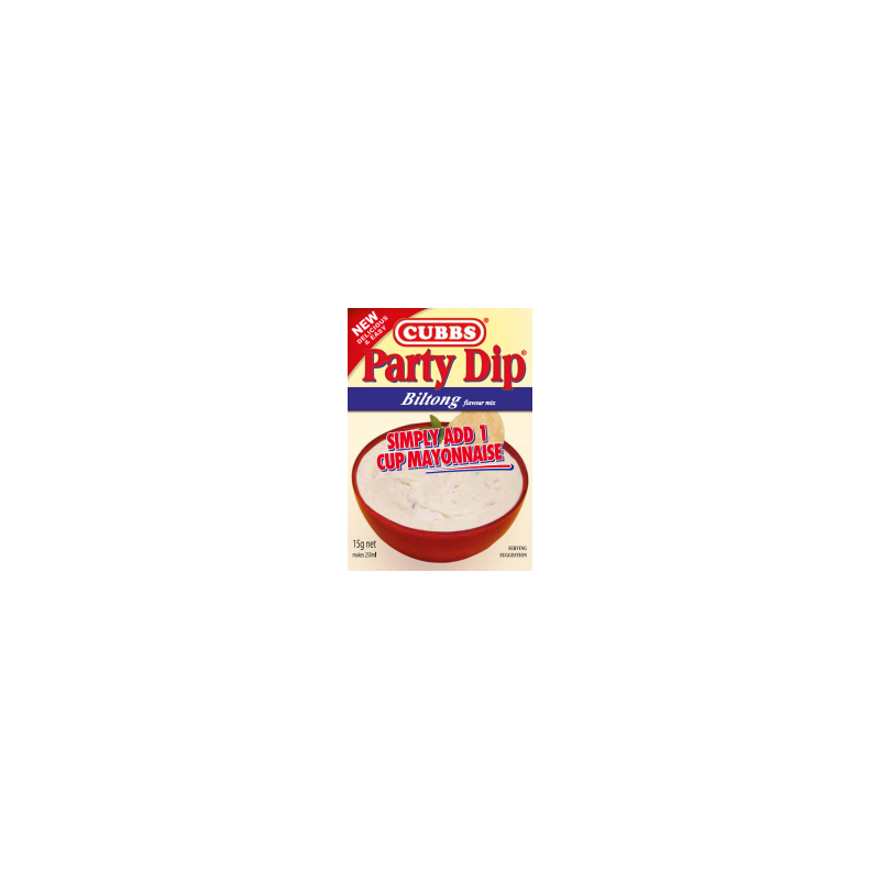 cubbs party dip biltong 15g